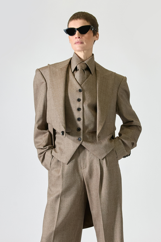 Tailored Tailcoat Wool Suit