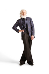 Peak Lapel Single Breasted Check Blazer