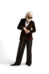 Shawl Lapel Single Breasted Velvet Blazer
