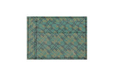 LEATHER MONOGRAM CARD HOLDER